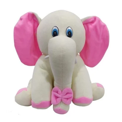 Appu Elephant- Plush Big Toy (Pink)