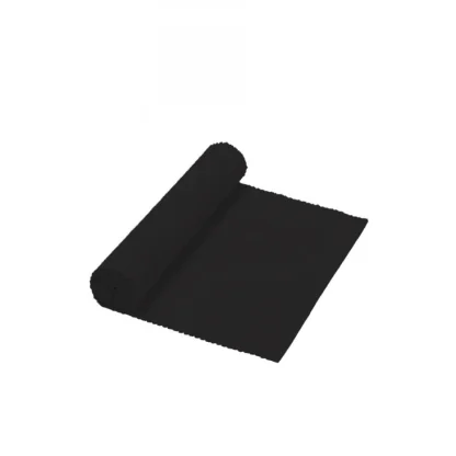 Ribbed Cotton Place Mats Sets (Black) - Image 3