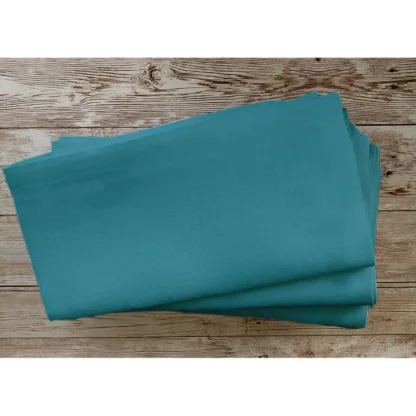 Solid Cotton Napkins Sets (Turquoise Blue) - Image 4