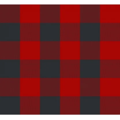 Checked Cotton Checks Table Cloth (Red & Black) - Image 2