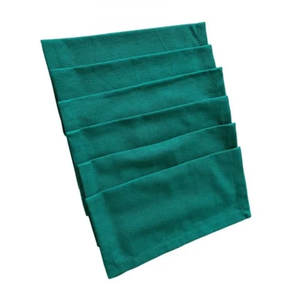 Solid Cotton Napkins Sets (Green) - Image 4