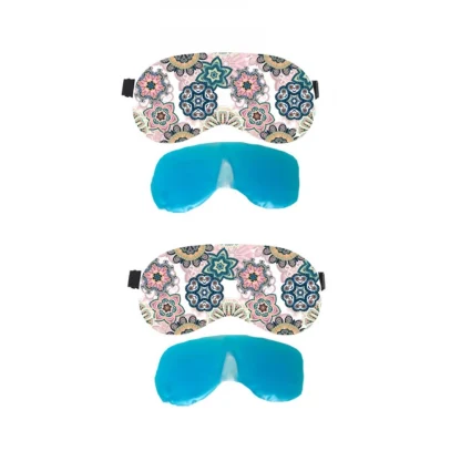 Printed Polyester Eyemasks (Multicolor)