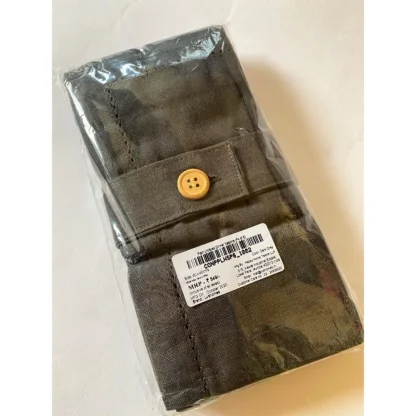 Solid Cotton Napkins Sets (Grey) - Image 2