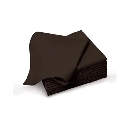 Solid Cotton Napkins Sets (Brown) - Image 4