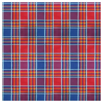 Checked Cotton Checks Table Cloth (Multicolor) - Image 2