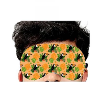 Printed Polyester Eyemasks (Multicolor) - Image 3