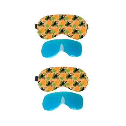 Printed Polyester Eyemasks (Multicolor)