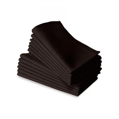 Solid Cotton Napkins Sets (Brown) - Image 3