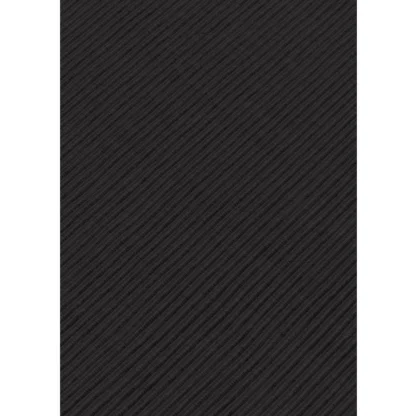 Ribbed Cotton Place Mats Sets (Black) - Image 2