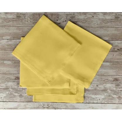 Solid Cotton Napkins Sets (Yellow) - Image 5