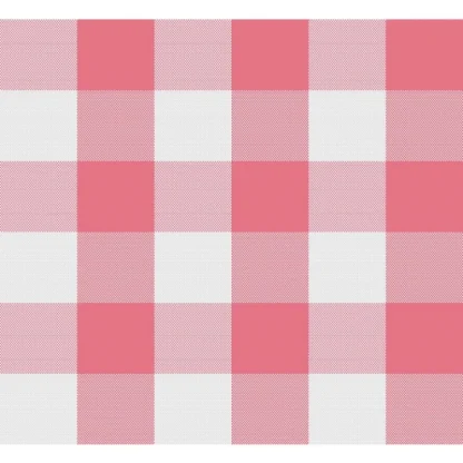 Checked Cotton Checks Table Cloth (Pink) - Image 2