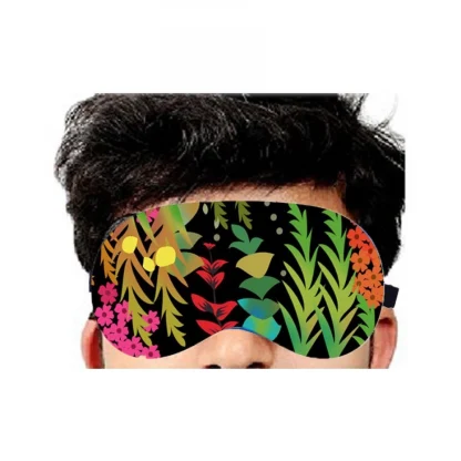 Printed Polyester Eyemasks (Multicolor) - Image 3