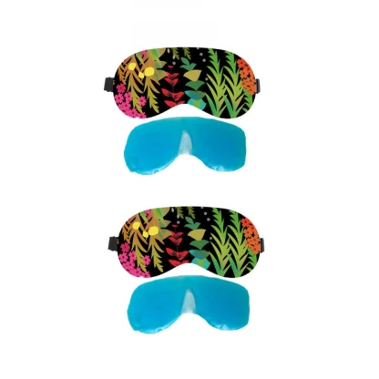 Printed Polyester Eyemasks (Multicolor)