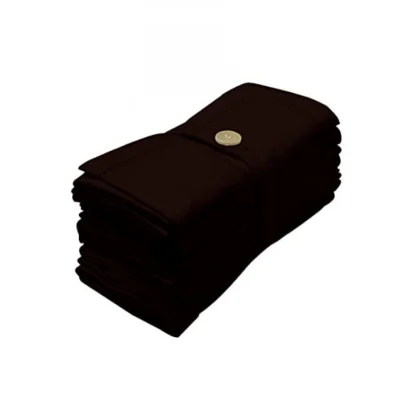 Solid Cotton Napkins Sets (Brown) - Image 4