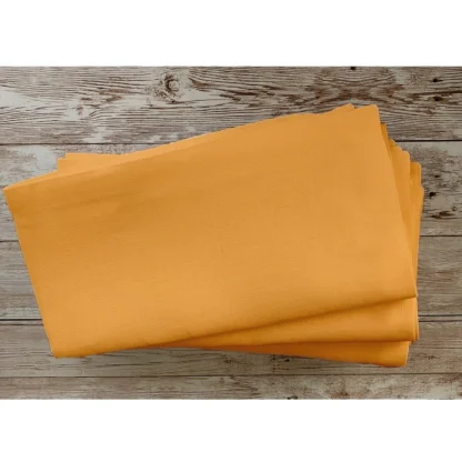 Solid Cotton Napkins Sets (Dark Yellow) - Image 4