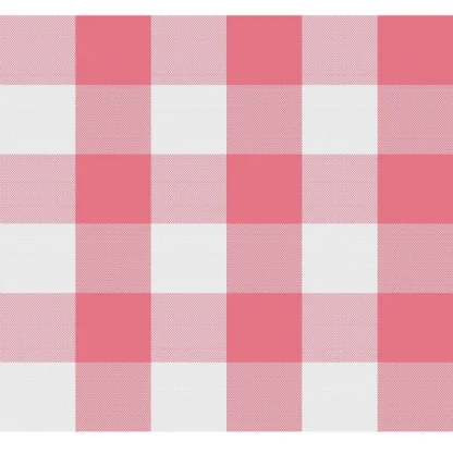 Checked Cotton Checks Table Cloth (Pink) - Image 2