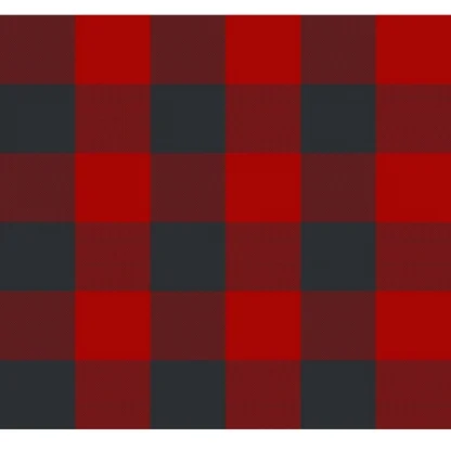 Checked Cotton Checks Table Cloth (Red & Black) - Image 2