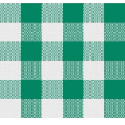 Checked Cotton Checks Table Cloth (Light Green) - Image 2