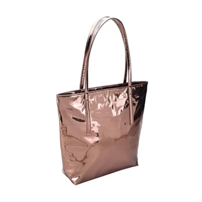 Women's Synthetic Solid Shoulder Bag (Copper) - Image 4