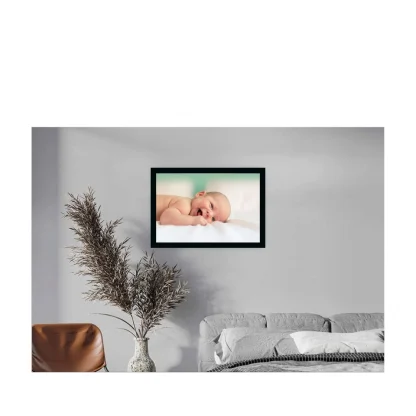 Baby Photo Painting with Synthetic Photo Frame (Multicolor) - Image 2