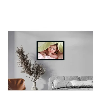 Baby Photo Painting with Synthetic Photo Frame (Multicolor) - Image 2