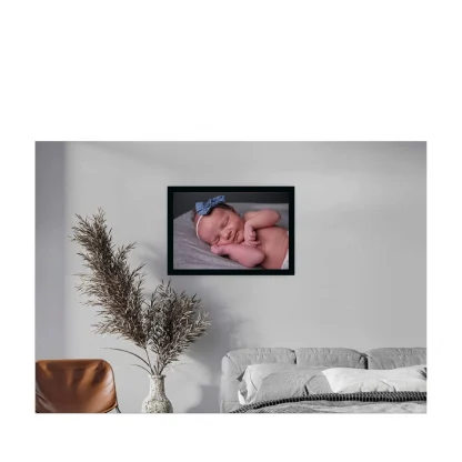 Baby Photo Painting with Synthetic Photo Frame (Multicolor) - Image 2