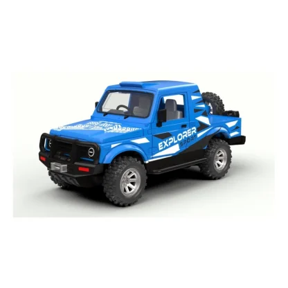 Plastic Maruti Gypsy Sports Die Cast Model Open Ranger Jeep (Assorted)