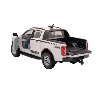 Plastic Trailblaster Toys Truck With Door And Tailgate Openable Pickup Truck  (Assorted) - Image 4