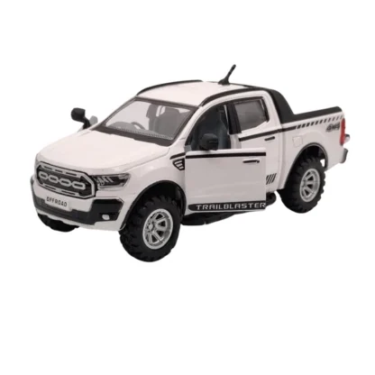 Plastic Trailblaster Toys Truck With Door And Tailgate Openable Pickup Truck  (Assorted) - Image 5