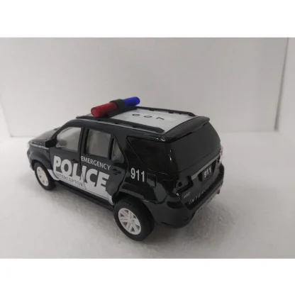 Plastic Police Interceptor Car (Black) - Image 5