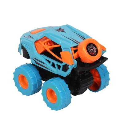 Plastic Friction Powered Monster Truck Push  Go Off Road Car (Assorted) - Image 3