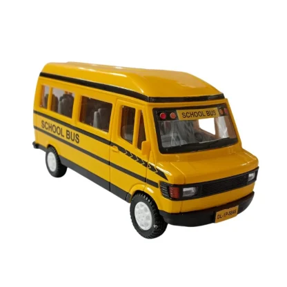 Plastic School Bus For Kids (Yellow) - Image 4