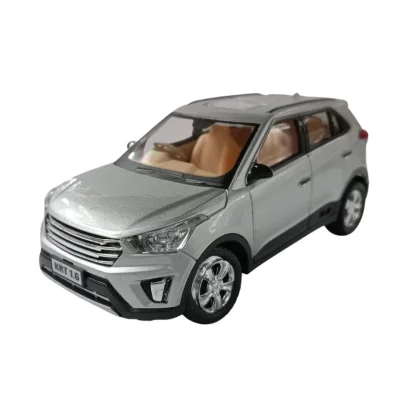 Plastic Pull Back Action Model Car (Silver) - Image 5