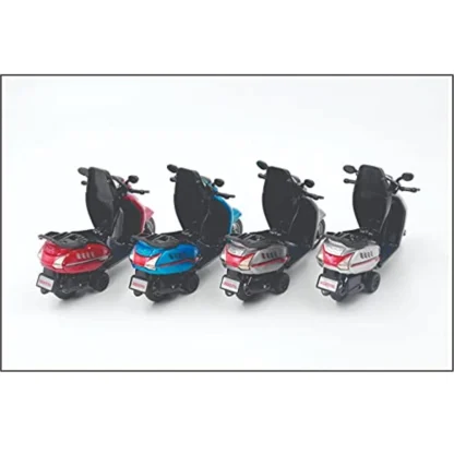 Plastic Pullback Activa Scooter (White) - Image 3