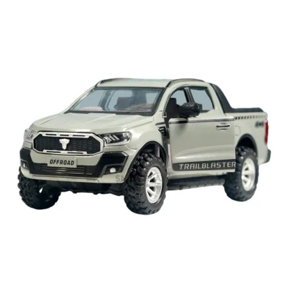 Plastic Trailblaster Toys Truck With Door And Tailgate Openable Pickup Truck  (Assorted)