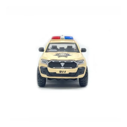 Plastic Police Pull Back Toys For Kids Emargency Car (Assorted) - Image 3