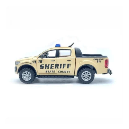 Plastic Police Pull Back Toys For Kids Emargency Car (Assorted) - Image 4