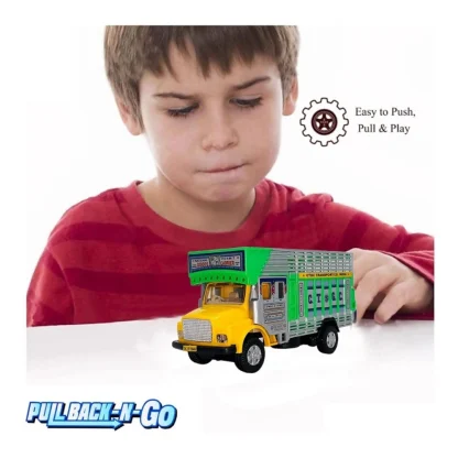 Plastic Public Resque Truck (Green & Yellow) - Image 3