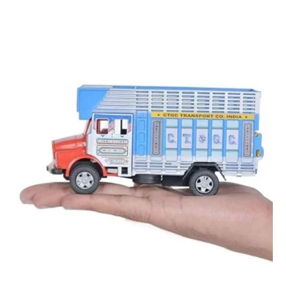 Plastic Resque Truck In Suv Car (Blue & Red) - Image 4