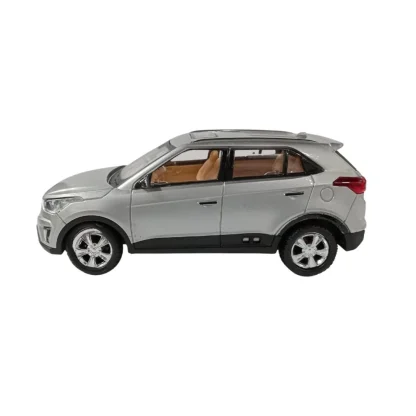 Plastic Pull Back Action Model Car (Silver) - Image 3