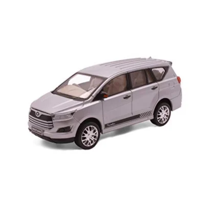 Plastic Innova Crysta Pull Back Car (Sliver)