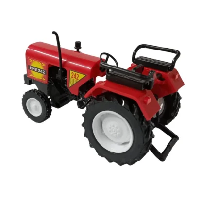 Plastic Farmer Tractor Pull Back Action Mini Vehicle (Assorted) - Image 3