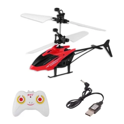 Plastic Radio Remote Control Hand Sensor Helicopter With Usb Charging (assorted)