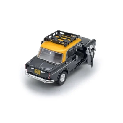 Plastic Bombay Ambassador Taxi Car (Black) - Image 6