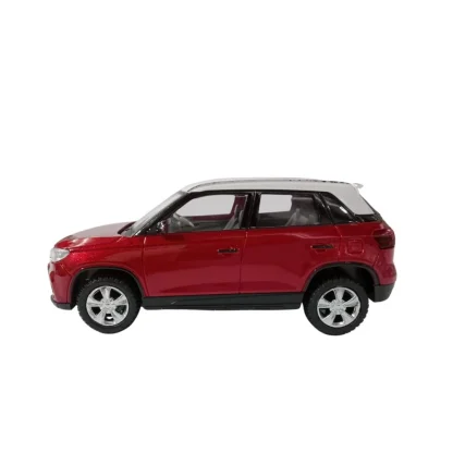 Plastic Brezza Red  White Suv Car For Kids (Red) - Image 4