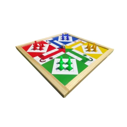 Plastic Front And Back Ludo And Chess Board Games For Kids (Multicolor) - Image 5