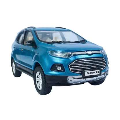 Plastic Pull Back Action Sports Echo Suv Model Car (Blue) - Image 5