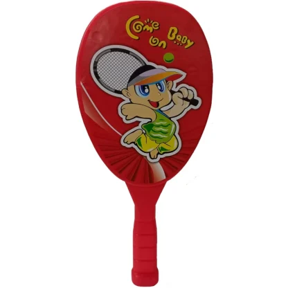 Plastic Racket Set For Kids Indoor Outdoor Table Tennis (Red) - Image 4