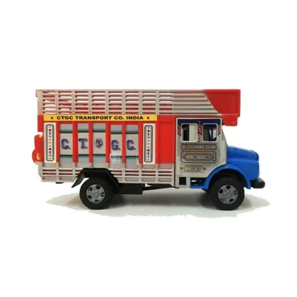 Plastic Resque Truck In Suv Car (Blue & Red)