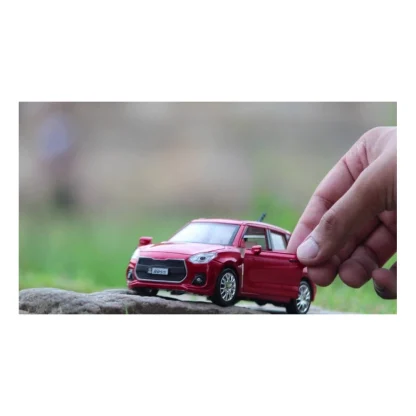 Plastic Maruti Swift 2020 Drift Car (Red) - Image 6